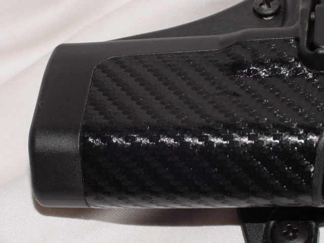 Holsters with CQC SERPA  retention, Carbon Fiber finish